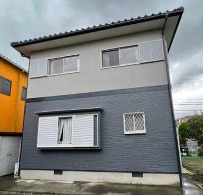 遮熱シリコン塗装の外壁