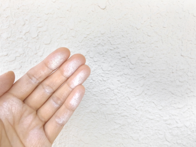 外壁のチョーキング現象の写真